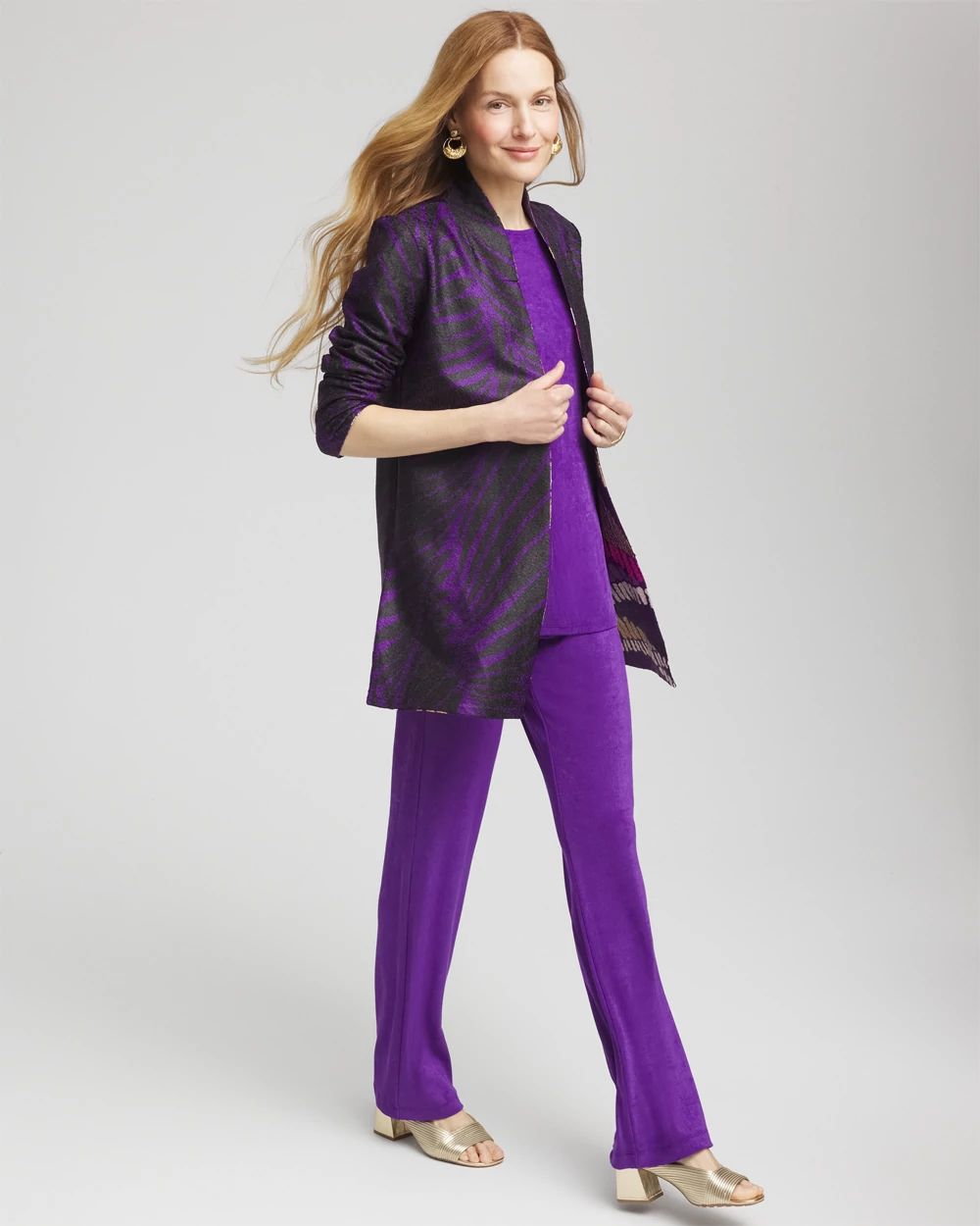 Travelers™ Collection Rio Reversible Crushed Jacket | Chico's